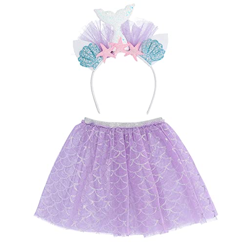 Boland 51035 - Kinderkostüm Set Meerjungfrau, Rock und Tiara mit Glitzer, Märchen Kostüm für Kinder, Nixe Boland 51035 - Kinderkostüm Set Meerjungfrau, Rock und Tiara mit Glitzer, Märchen Kostüm für Kinder, Nixe von Boland