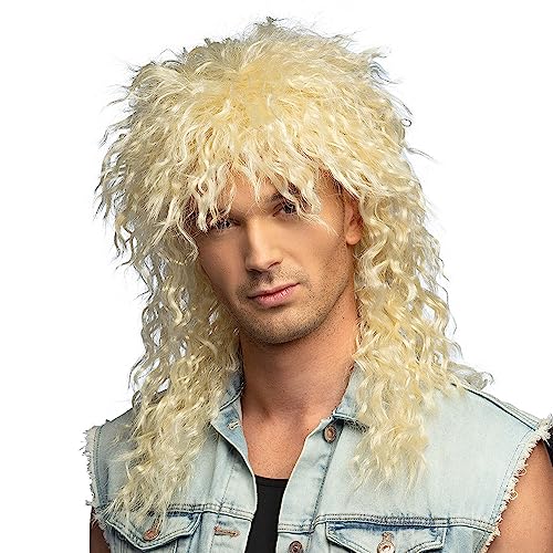 Boland - Perücke 80er Jahre, langes Kunsthaar mit Locken, Zubehör für Faschingskostüme, Karneval, Mottoparty Boland - Perücke 80er Jahre, langes Kunsthaar mit Locken, Zubehör für Faschingskostüme, Karneval, Mottoparty von Boland