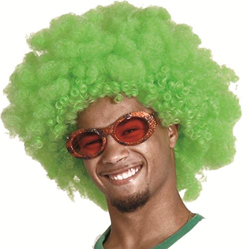 Boland Perücke-Super-Afro, grün von Boland