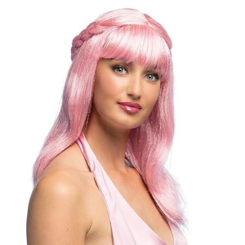 Boland - Perücke mit Glitter für Erwachsene, Frisur aus Kunsthaar für Mottoparty oder Karneval, Zubehör für Faschingskostüme Boland - Perücke mit Glitter für Erwachsene, Frisur aus Kunsthaar für Mottoparty oder Karneval, Zubehör für Faschingskostüme von Boland