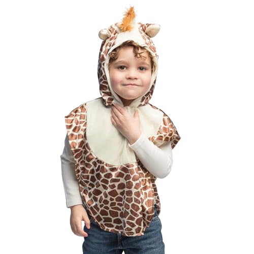 Boland - Poncho mit Kapuze für Kinder im Alter von 3 - 4 Jahren, ideal für Karneval, Geburtstag, Mottoparty oder Tierkostüme Boland - Poncho mit Kapuze für Kinder im Alter von 3 - 4 Jahren, ideal für Karneval, Geburtstag, Mottoparty oder Tierkostüme von Boland