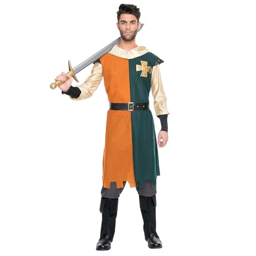 Boland - Ritter Kostüm für Herren 4-teilig, Faschingskostüm für Mottoparty oder Karneval, Märchenkostüm Boland - Ritter Kostüm für Herren 4-teilig, Faschingskostüm für Mottoparty oder Karneval, Märchenkostüm von Boland