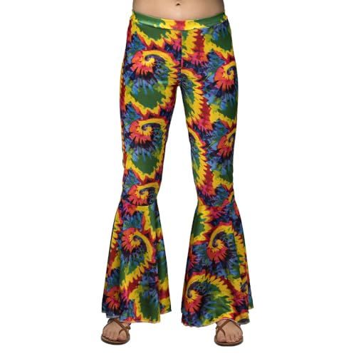 Boland - Schlaghose für Herren oder Damen, ideal für Fasching, Festival oder Mottoparty, Hippie Hose mit weitem Bein von Boland