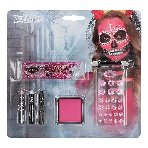 Boland - Schminkset für Kinder und Erwachsene, mehrteiliges Make-Up Set für die Halloween Party, ideal für Horror Kostüme Boland - Schminkset für Kinder und Erwachsene, mehrteiliges Make-Up Set für die Halloween Party, ideal für Horror Kostüme von Boland