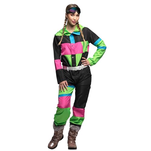 Boland - Skianzug für Damen, Faschingskostüm für Mottoparty, Halloween oder Karneval, 80er Jahre Verkleidung von Boland