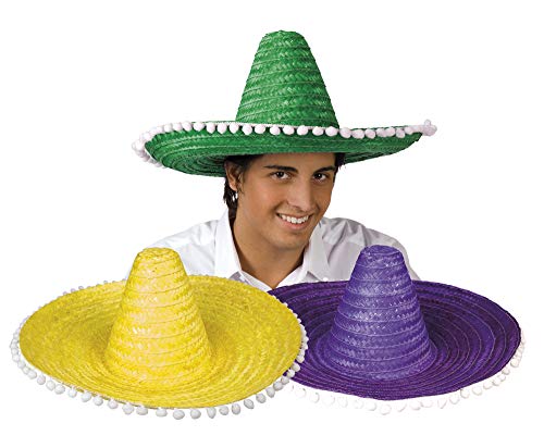 Boland Sombrero Fernando, 3 Farben sortiert, 50 cm, Größe 59 von Boland