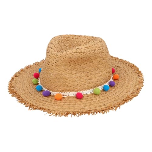 Boland - Strohhut für Erwachsene, Hut für Kostüme, Fasching und Mottoparty, Kopfbedeckung von Boland