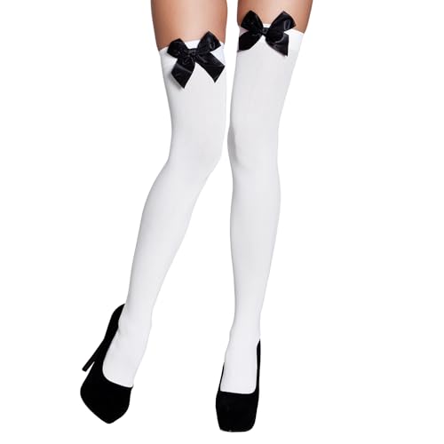 Boland - Strümpfe mit Schleife, Overknees, dehnbare Socken, Accessoire, Karneval, Kostüm, Mottoparty Boland - Strümpfe mit Schleife, Overknees, dehnbare Socken, Accessoire, Karneval, Kostüm, Mottoparty von Boland
