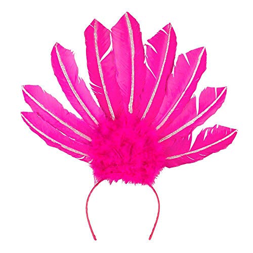 Boland - Tiara Samba, 1 Stück, Haarreif mit Federn und Glitzer, Kopfschmuck für brasilianische Tänzerin, Kostüm, Verkleidung, Accessoire, Mottoparty Boland - Tiara Samba, 1 Stück, Haarreif mit Federn und Glitzer, Kopfschmuck für brasilianische Tänzerin, Kostüm, Verkleidung, Accessoire, Mottoparty von Boland