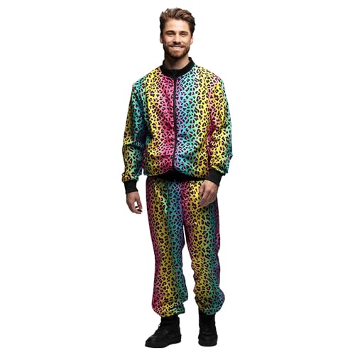 Boland - Traningsanzug für Herren, Faschingskostüm für Mottoparty, Halloween oder Karneval, 90er Jahre Verkleidung Boland - Traningsanzug für Herren, Faschingskostüm für Mottoparty, Halloween oder Karneval, 90er Jahre Verkleidung von Boland