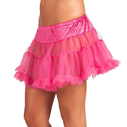 Boland - Tutu Petticoat, Einheitsgröße für Damen, Tüll-Rock, Mini-Rock, Kostüm, Karneval, Mottoparty, Halloween von Boland