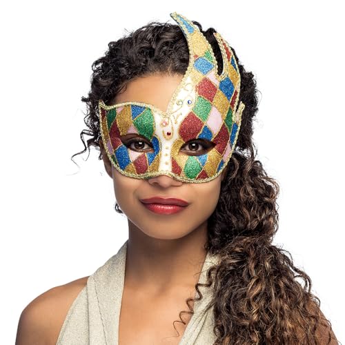 Boland Venezianische Augenmaske, Accessoire, Kostüm, Karneval, Mottoparty, Halloween, Maskenball Boland Venezianische Augenmaske, Accessoire, Kostüm, Karneval, Mottoparty, Halloween, Maskenball von Boland