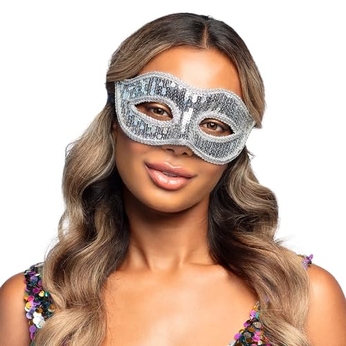 Boland - Venezianische Augenmaske mit Pailletten, Maske für Kostüme, Karneval, Mottoparty und Halloween Boland - Venezianische Augenmaske mit Pailletten, Maske für Kostüme, Karneval, Mottoparty und Halloween von Boland