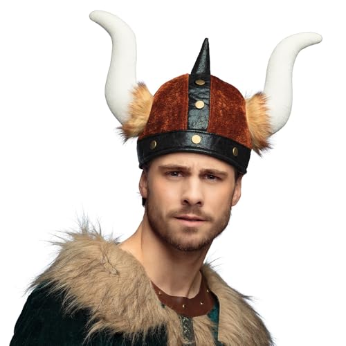 Boland - Wikinger Helm, Kopfbedeckung, Accessoire für Kostüme, Karneval oder Mottoparty, Braun Boland - Wikinger Helm, Kopfbedeckung, Accessoire für Kostüme, Karneval oder Mottoparty, Braun von Boland