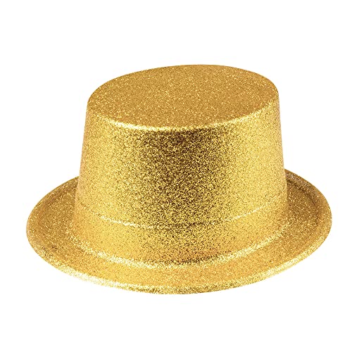 Boland 04250 Hut Glitter, unisex-adult, Gold, One Size von Boland