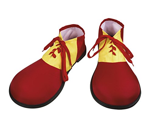 Boland 55509 - Clown Schuhe für Erwachsene, Kostüm Zubehör für Fasching und Mottoparty, Accessories für Faschingskostüme und JGA von Boland