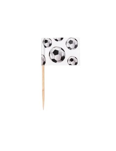 Boland 62512 - Flaggen Spieße, 24 Stück, Länge 7 cm, Holzspieße, Fußball, Cocktailspieße, Zahnstocher, Snacks, Häppchen, Partygeschirr, Dekoration, WM, EM, Geburtstag, Mottoparty, Karneval Boland 62512 - Flaggen Spieße, 24 Stück, Länge 7 cm, Holzspieße, Fußball, Cocktailspieße, Zahnstocher, Snacks, Häppchen, Partygeschirr, Dekoration, WM, EM, Geburtstag, Mottoparty, Karneval von Boland