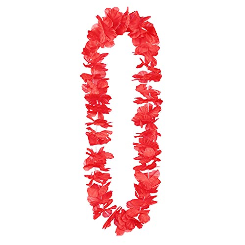 Boland - Hawaiikette Ohana, 1 Stück, Länge 105 cm, Halskette, Sommer, Strand, Blüten, Blumen, Meer, Urlaub, Accessoire, Verkleidung, Kostüm, Karneval, Mottoparty von Boland