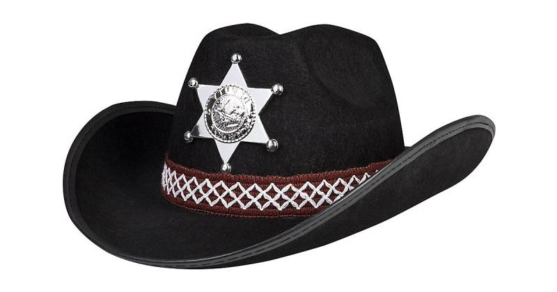 Kinderhut Sheriff junior schwarz Kinderhut Sheriff junior schwarz von Boland