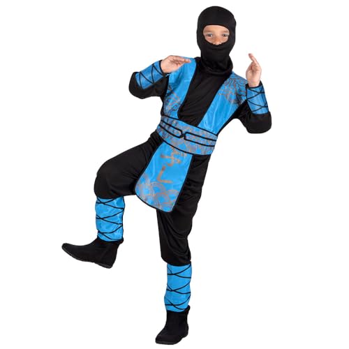 Kinderkostüm 82192 - Royal ninja, mehrfarbig von Boland