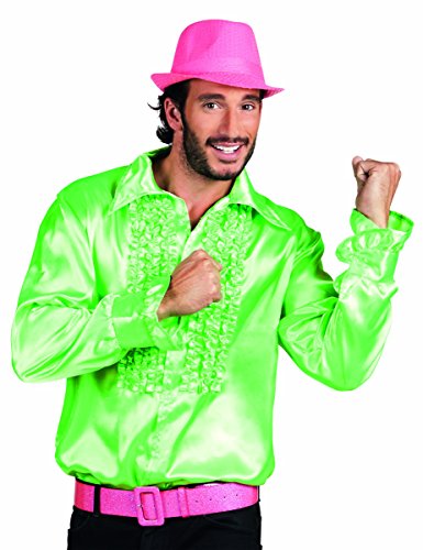 Kostüm Rüschenhemd neongrün Karneval Gr. XXL Kostüm Rüschenhemd neongrün Karneval Gr. XXL von Boland