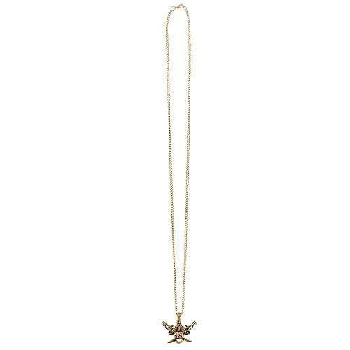 Boland 64339 Halskette Pirat, Unisex – Erwachsene, Gold von Boland