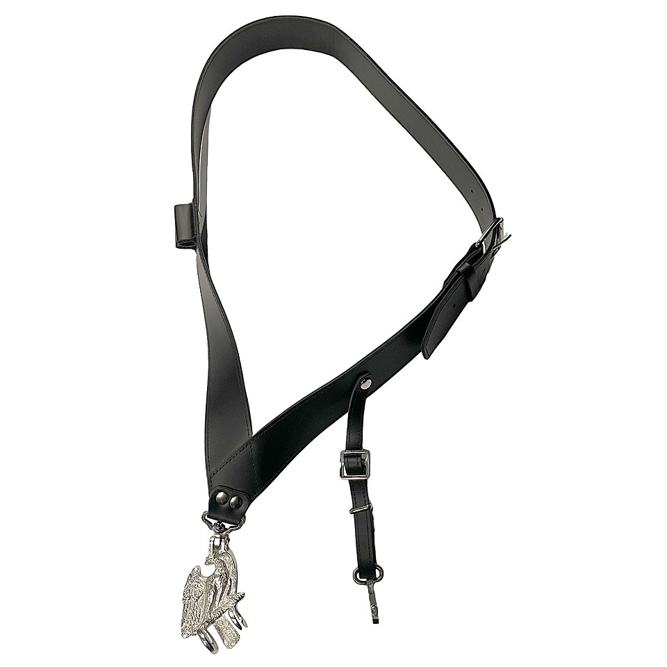 Bold Bandeliere mit Adler 0212SB schwarz inkl. Stockhalter Marsch Gurt von Bold