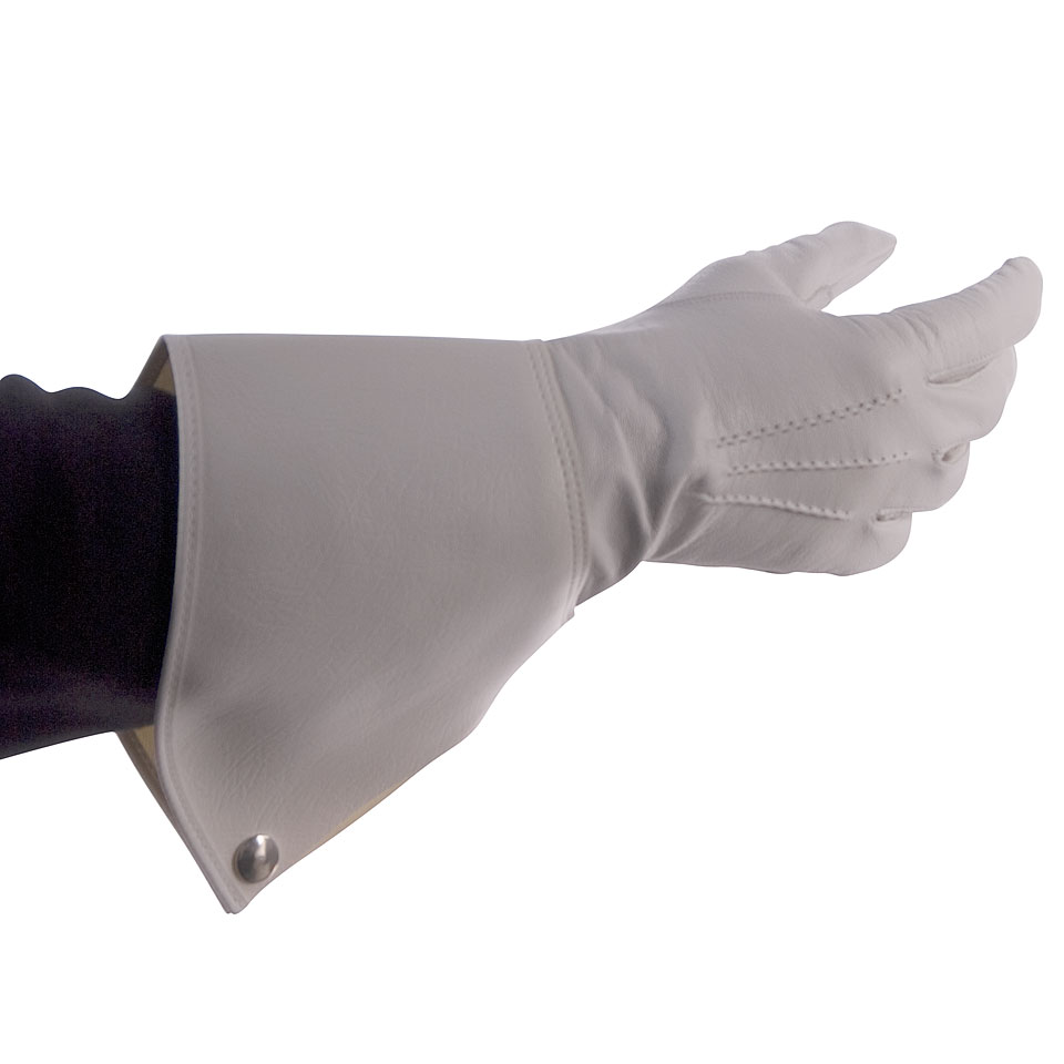 Bold Gauntlet Gloves White Size 10 Paradehandschuhe Bold Gauntlet Gloves White Size 10 Paradehandschuhe von Bold