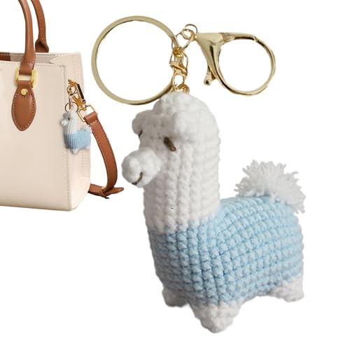 Bollisate Gehäkelte Tiere – Häkeltaschen-Charm, Stricken, Basteln, inspirierendes, handgewebtes Ornament für Geburtstag, Geldbörse, Rucksack, Kinder, Erwachsene, Autoschlüssel Bollisate Gehäkelte Tiere – Häkeltaschen-Charm, Stricken, Basteln, inspirierendes, handgewebtes Ornament für Geburtstag, Geldbörse, Rucksack, Kinder, Erwachsene, Autoschlüssel von Bollisate