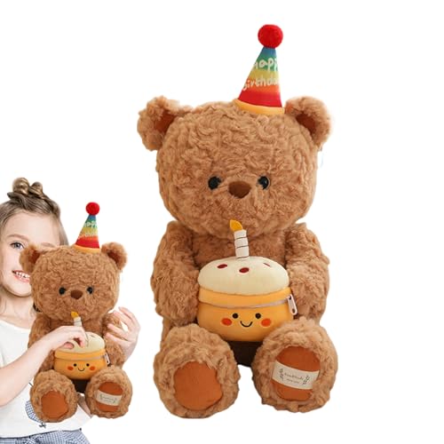 Bollisate Plüschbärenpuppe, süßes Bärenkissen - 15 Zoll entzückende Bequeme Berührungstiere Kissen,Dekoratives Fuchs Huggable Kissen für Kinder, Erwachsene Schlafpartner Bollisate Plüschbärenpuppe, süßes Bärenkissen - 15 Zoll entzückende Bequeme Berührungstiere Kissen,Dekoratives Fuchs Huggable Kissen für Kinder, Erwachsene Schlafpartner von Bollisate