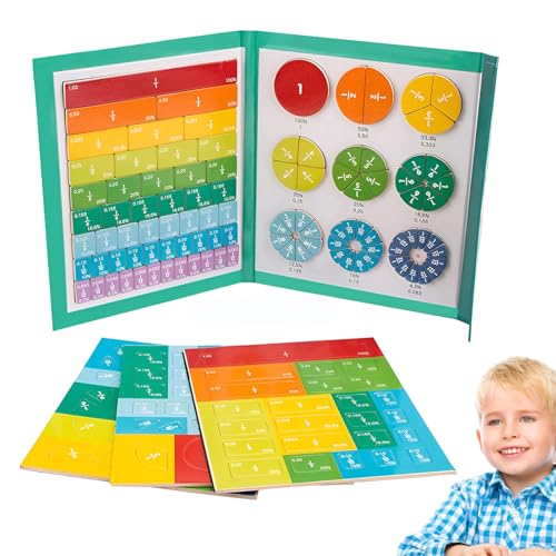 Magnetic Fraction Educational Puzzle, Lernpuzzle mit magnetischen Brüchen, Bruchscheiben-Demonstrator, Mathe Grundschule Material, Manipulative Magnetische Bruchfliesen Bruchkreise für 3+ Kinder Magnetic Fraction Educational Puzzle, Lernpuzzle mit magnetischen Brüchen, Bruchscheiben-Demonstrator, Mathe Grundschule Material, Manipulative Magnetische Bruchfliesen Bruchkreise für 3+ Kinder von Bollisate