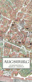 Stadtplan Augsburg in 3D von Bollmann von Bollmann-Bildkarten-Verlag Braunschweig