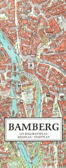 Stadtplan Bamberg in 3D von Bollmann von Bollmann-Bildkarten-Verlag Braunschweig