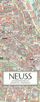 Stadtplan Neuss in 3D von Bollmann von Bollmann-Bildkarten-Verlag Braunschweig