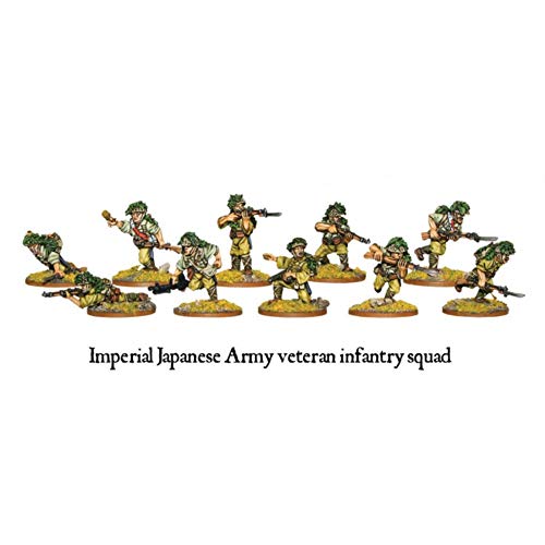 Bolt Action Imperial Japanese Army Veteran Infantry Squad von Warlord Games
