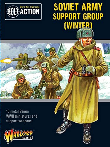 Bolt Action Warlord Games Soviet Army Support Group (Winter) (402214005) von WarLord