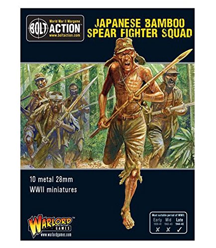 Japanese Bamboo Spear Fighter squad von Warlord Games