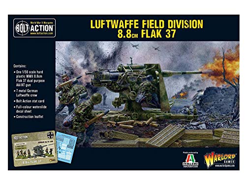 WAR-402012036 - Warlord Games - Bolt Action - 7x 28mm Miniaturen - WW2 Deutsche Luftwaffe Field Division Flak 37 WAR-402012036 - Warlord Games - Bolt Action - 7x 28mm Miniaturen - WW2 Deutsche Luftwaffe Field Division Flak 37 von Warlord Games