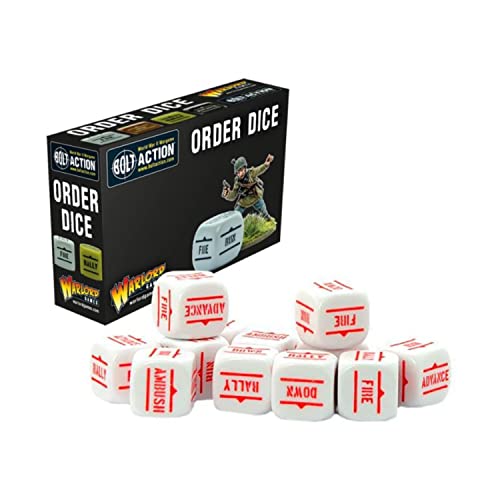Weiße Bestellung Würfel für Bolt Action von Bolt Action