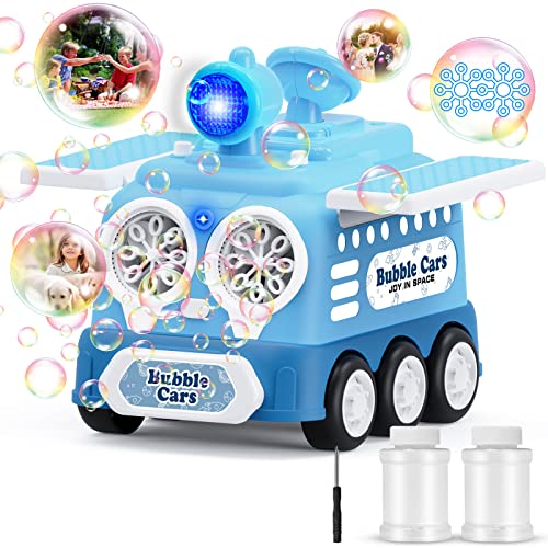 Bombble Seifenblasenmaschine, Seifenblasenspielzeug für Kinder Auto 16000+ Blasen/Min mit Seifenblasenlösung/LED, Seifenblasenspielzeug Kinder Geschenk für Geburtstag/Party/Hochzeit, Bubble Machine Bombble Seifenblasenmaschine, Seifenblasenspielzeug für Kinder Auto 16000+ Blasen/Min mit Seifenblasenlösung/LED, Seifenblasenspielzeug Kinder Geschenk für Geburtstag/Party/Hochzeit, Bubble Machine von Bombble