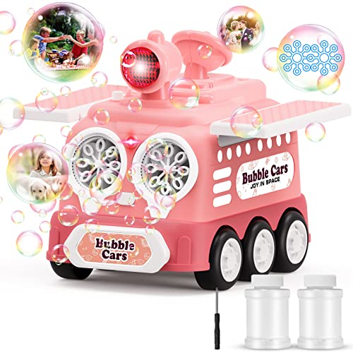 Bombble Seifenblasenmaschine, Seifenblasenspielzeug für Kinder Auto 16000+ Blasen/Min mit Seifenblasenlösung/LED, Seifenblasenspielzeug Kinder Geschenk für Geburtstag/Party/Hochzeit, Bubble Machine Bombble Seifenblasenmaschine, Seifenblasenspielzeug für Kinder Auto 16000+ Blasen/Min mit Seifenblasenlösung/LED, Seifenblasenspielzeug Kinder Geschenk für Geburtstag/Party/Hochzeit, Bubble Machine von Bombble