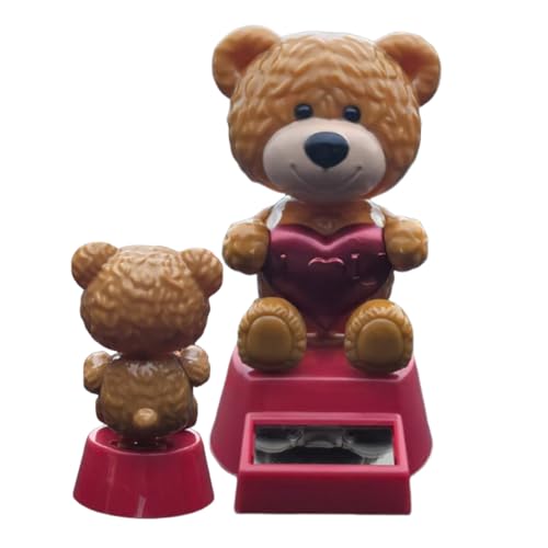 Bomefoi Auto-Dekoration auf dem Armaturenbrett | Dekoratives Auto-Ornament Bär für das Armaturenbrett, dekoratives Spielzeug mit oszillierendem Kopf, Tiere für Frauen Männer Kinder Bomefoi Auto-Dekoration auf dem Armaturenbrett | Dekoratives Auto-Ornament Bär für das Armaturenbrett, dekoratives Spielzeug mit oszillierendem Kopf, Tiere für Frauen Männer Kinder von Bomefoi