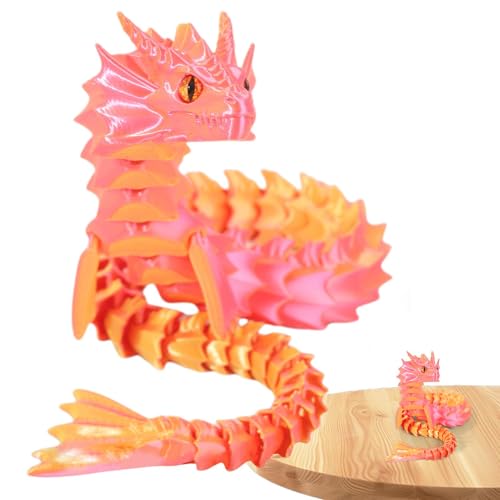Bomefoi Flexible Gelenke Drache Zappelspielzeug, -Gedruckter beweglicher Drache - Artikuliertes -Fidget-Spielzeug | -Gedruckter Drache, Flexibles Ornament für , Mädchen, Familie, Freunde Bomefoi Flexible Gelenke Drache Zappelspielzeug, -Gedruckter beweglicher Drache - Artikuliertes -Fidget-Spielzeug | -Gedruckter Drache, Flexibles Ornament für , Mädchen, Familie, Freunde von Bomefoi