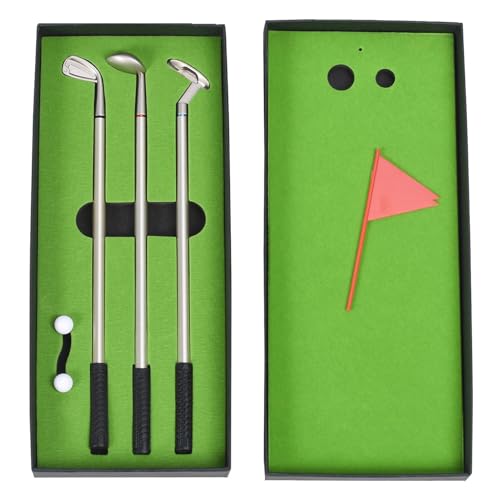 Bomefoi Golf Stifteset, Lustige Geschenke Für Männer Lustige Golfstift Minigolf Schreibtisch Set Golf Golfstift Minigolf Für Papa Männer Bomefoi Golf Stifteset, Lustige Geschenke Für Männer Lustige Golfstift Minigolf Schreibtisch Set Golf Golfstift Minigolf Für Papa Männer von Bomefoi
