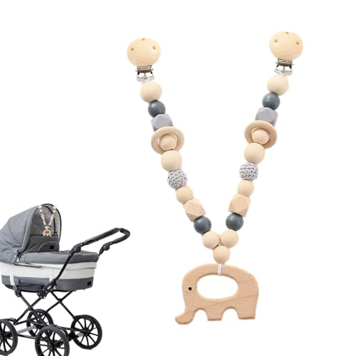Bomefoi Kinderwagenkette Spielzeug - Handykette aus mit niedlichen Anhängern in Tierform,Flexibles Spielzeuggeschenk für Babys und Kleinkinder ab Neugeborenen Bomefoi Kinderwagenkette Spielzeug - Handykette aus mit niedlichen Anhängern in Tierform,Flexibles Spielzeuggeschenk für Babys und Kleinkinder ab Neugeborenen von Bomefoi