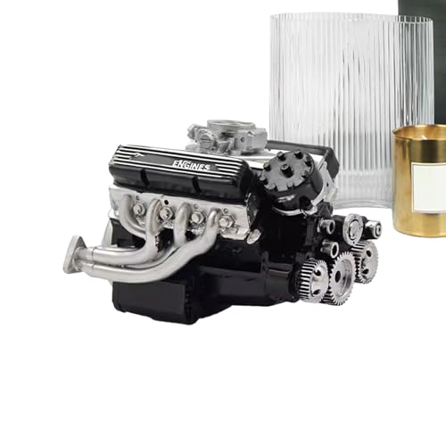 Bomefoi Kit Modellbau Motor | Modell Motor | Schreibtischartikel aus Harz für Sammler Ausstellung Garage Labor Haus Büro Klassenzimmer Geburtstag Workshop von Bomefoi