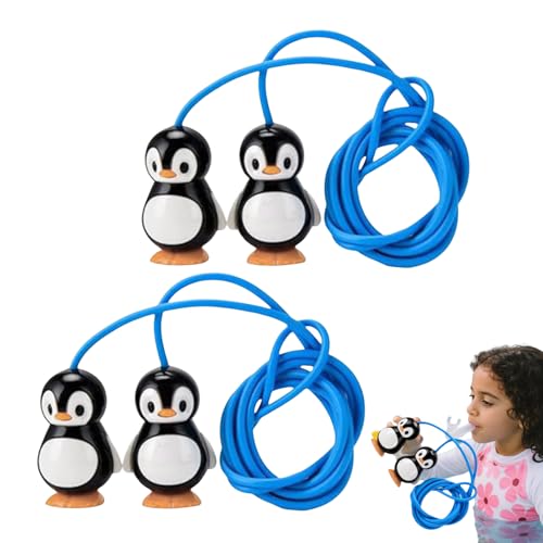Bomefoi Tauchringe Für Den Pool - Süßer Pinguin Tauchring - PVC rutschfeste Badespielzeuge 2er-Set Für Mädchen Wasserspiele Outdoor Unterwasser von Bomefoi