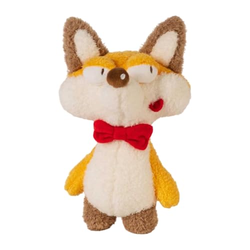 BommFu Fuchs-Plüschpuppe, Fuchs-Kissenpuppe | Kuscheltier Süßes Fuchs-Plüschspielzeug | Leichtes Tier-Wurfkissen mit großer Schwanz-Komfortpuppe für Bett und Zuhause von BommFu