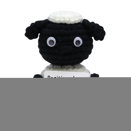 BommFu Häkel Tiere | Inspirierende kleine handgefertigte gehäkelte Tierfiguren,Süße Tisch Deko Für Wohnzimmer Schlafzimmer Büro Weihnachten Geburtstag von BommFu