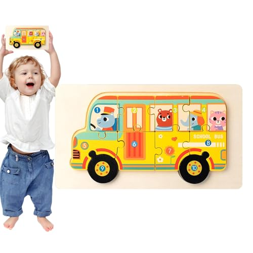 BommFu Holzfahrzeug -Rätsel, Baggerholzrätsel - Pädagogische Feuerwehrlastwagen Rätsel - Kinder Hirnteaser, niedliche Kreuzfahrtschiff -Spielzeug für Zuhause, Kindergarten, Kindergarten BommFu Holzfahrzeug -Rätsel, Baggerholzrätsel - Pädagogische Feuerwehrlastwagen Rätsel - Kinder Hirnteaser, niedliche Kreuzfahrtschiff -Spielzeug für Zuhause, Kindergarten, Kindergarten von BommFu